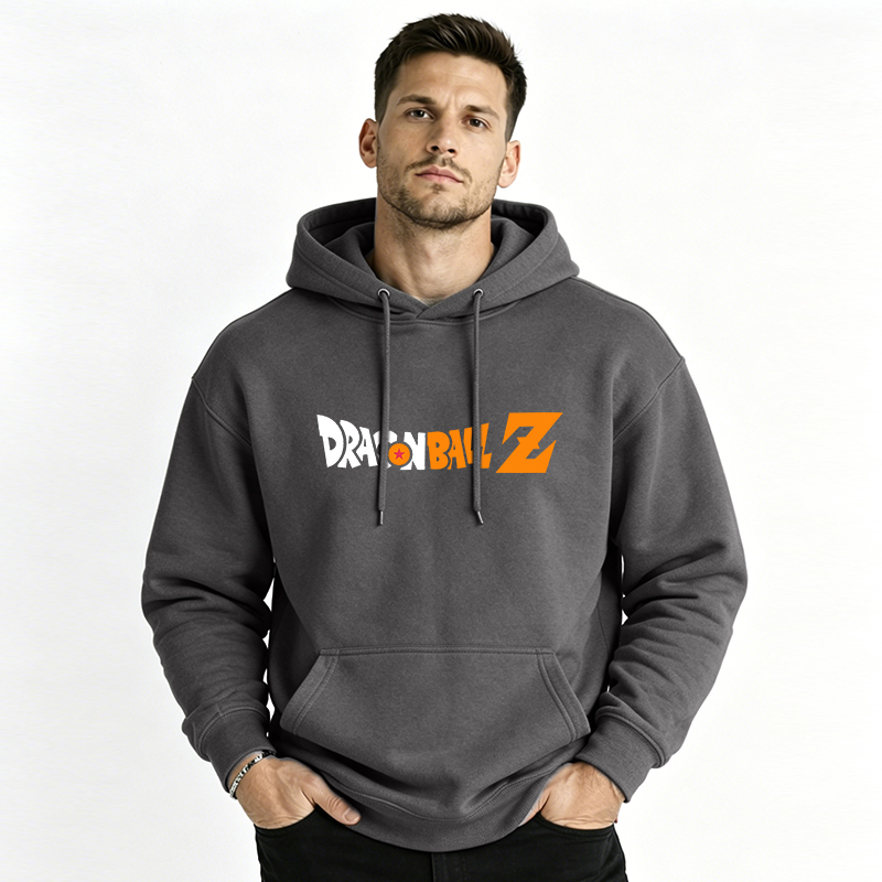 Dragon Ball Anime Goku Cartoon Print Cotton Hoodie