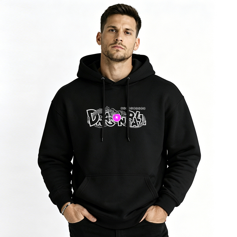Dragon Ball Anime Vegeta Cartoon Print Cotton Hoodie