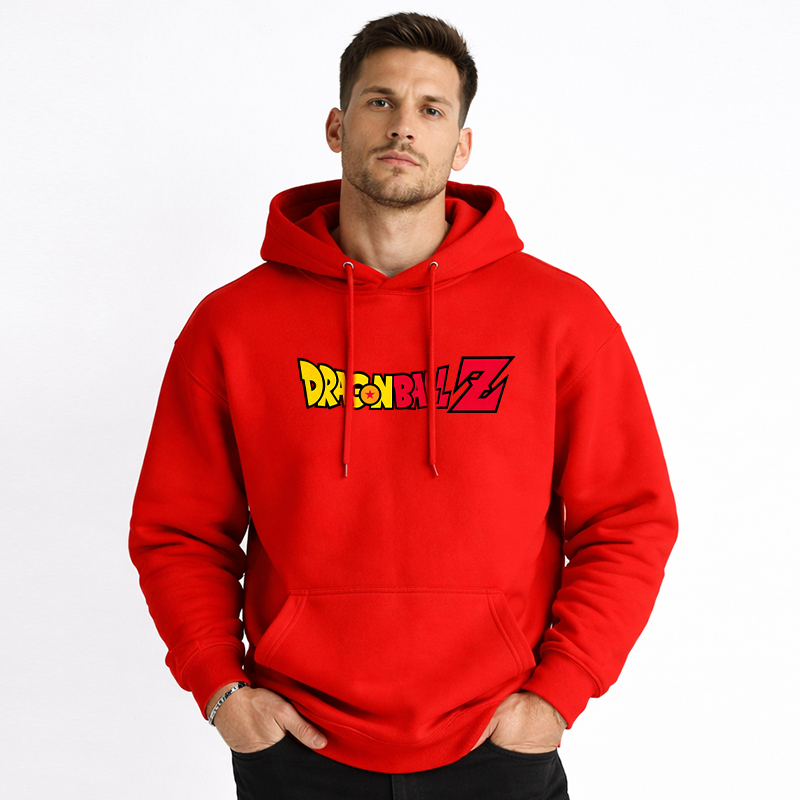 Dragon Ball Anime Goku Cartoon Print Cotton Hoodie