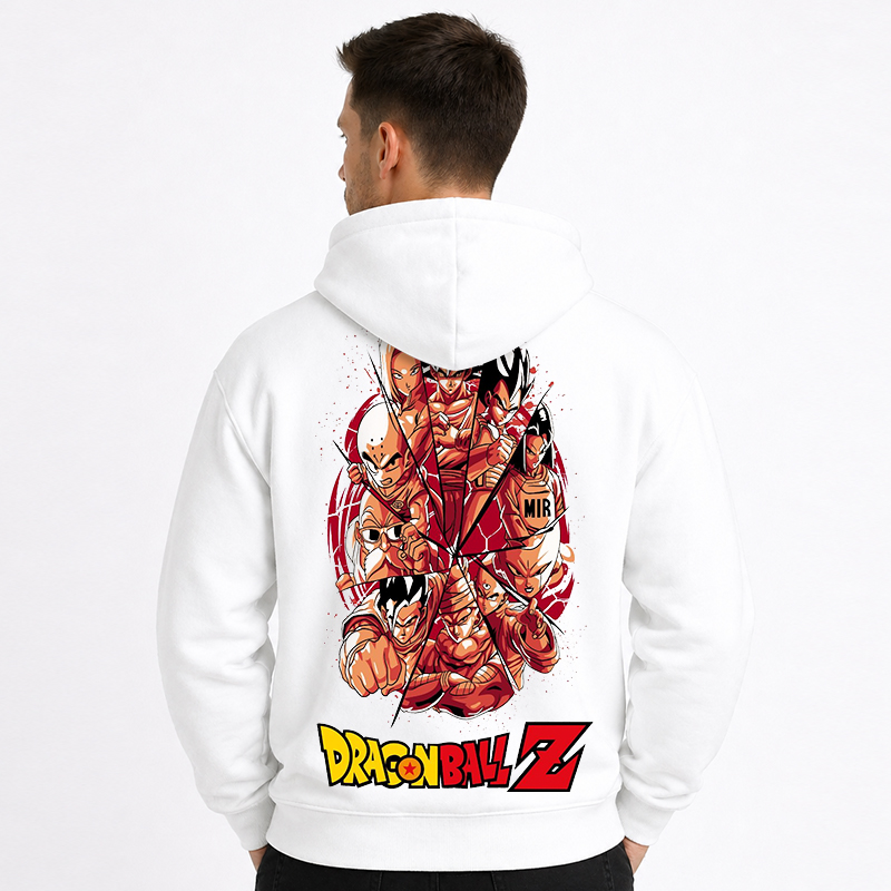 Dragon Ball Anime Cartoon Print Cotton Hoodie