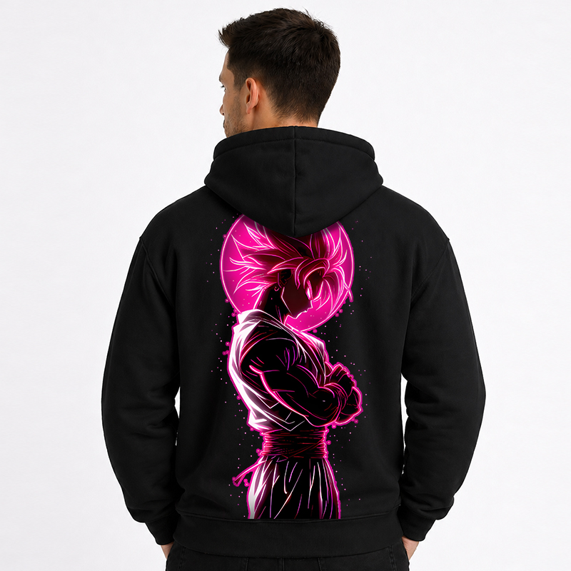 Dragon Ball Anime Goku Cartoon Print Cotton Hoodie