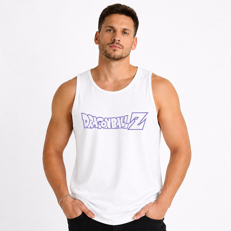 Dragon Ball Anime Cartoon Print Cotton Tank Top