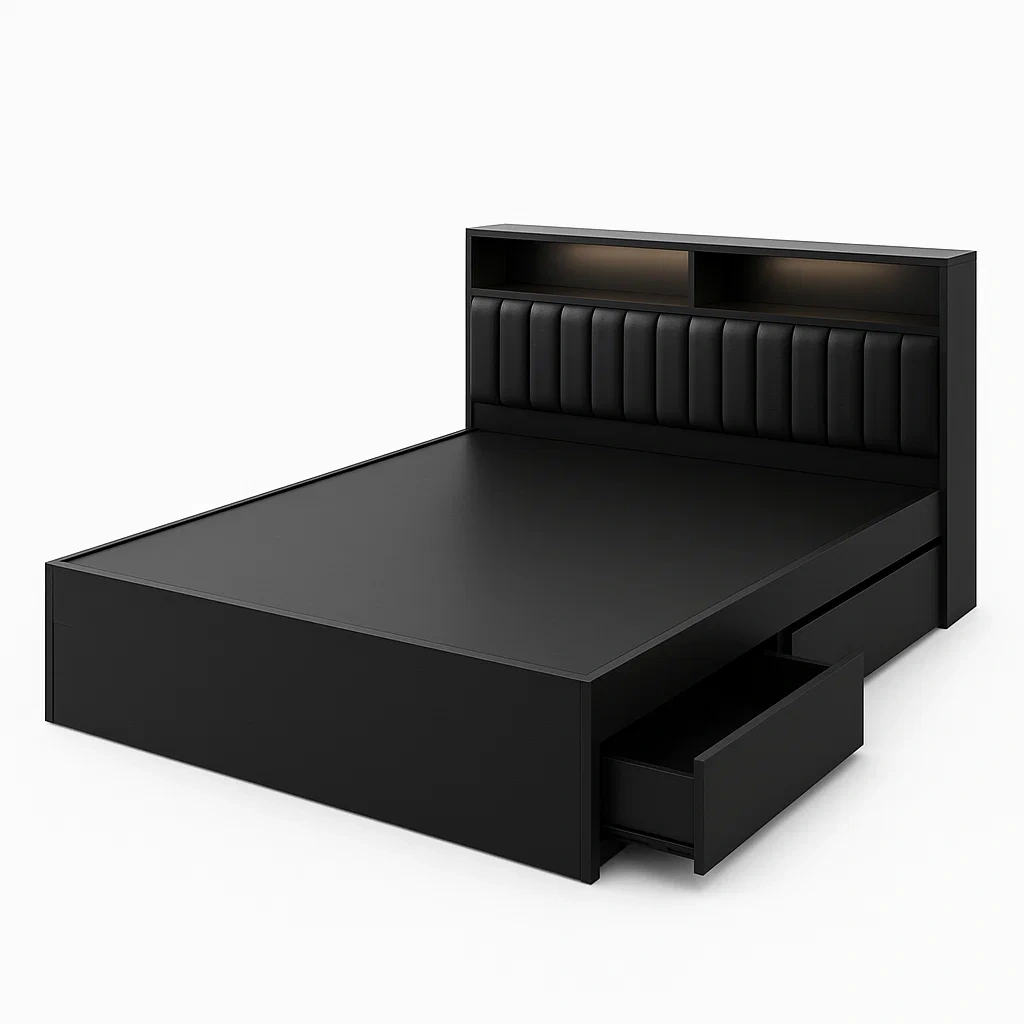 Mobilier de chambre à coucher,Lits coffre-Cozyvexo
