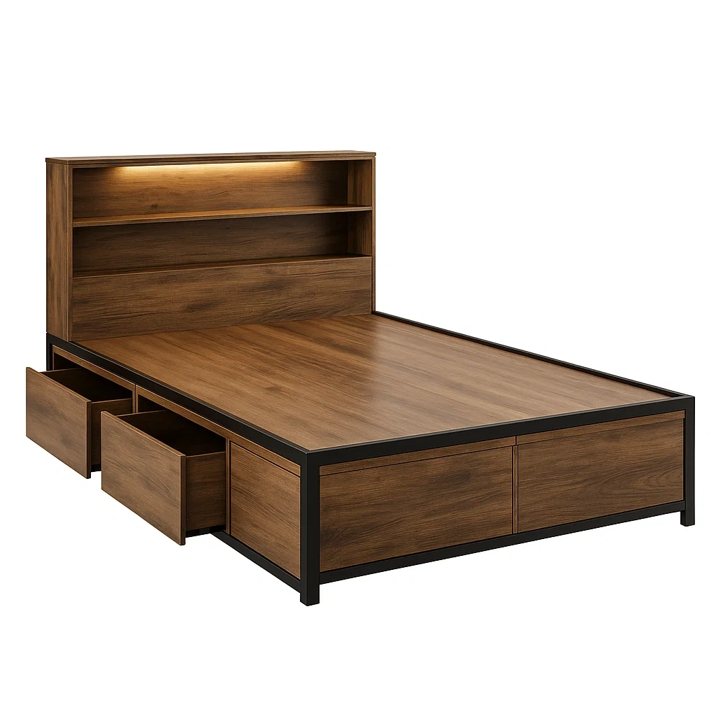 Mobilier de chambre à coucher,Lits coffre-Cozyvexo