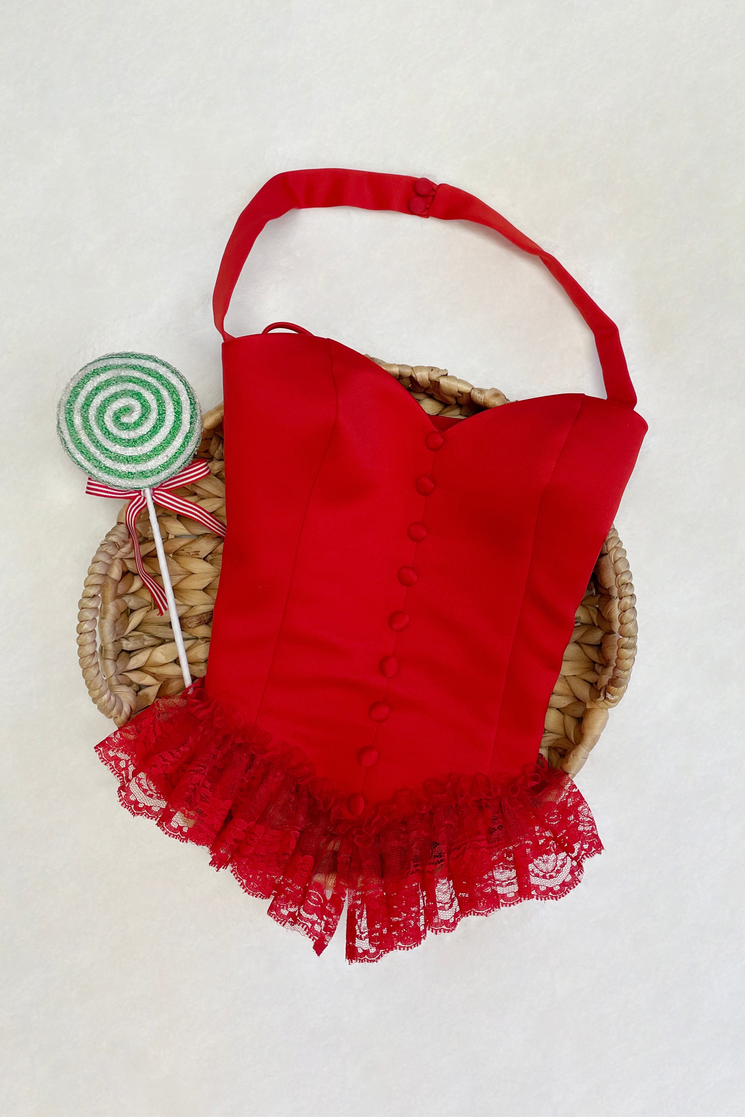 Cupid's Favorite Red Corset