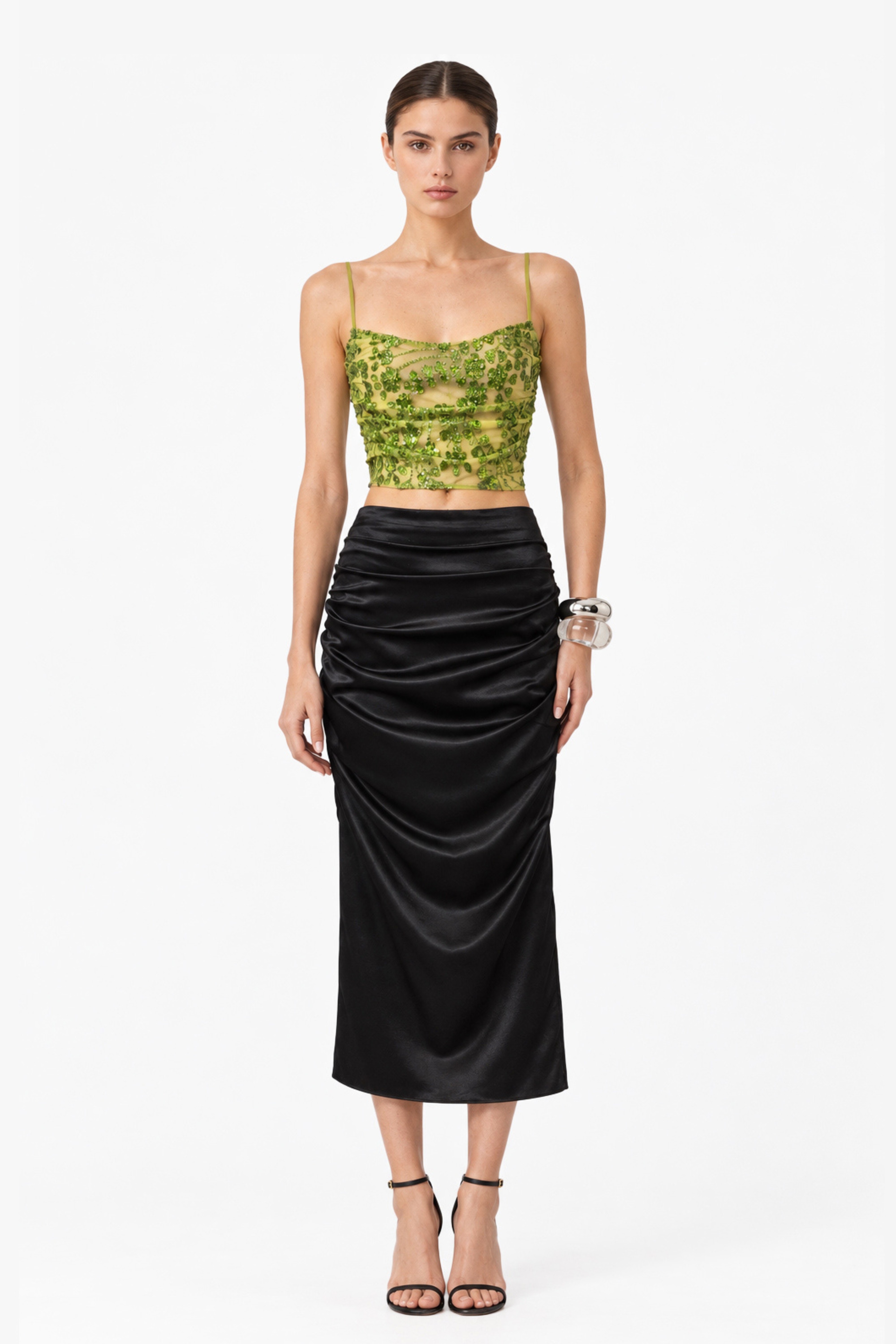 Social Butterfly Sequin Top