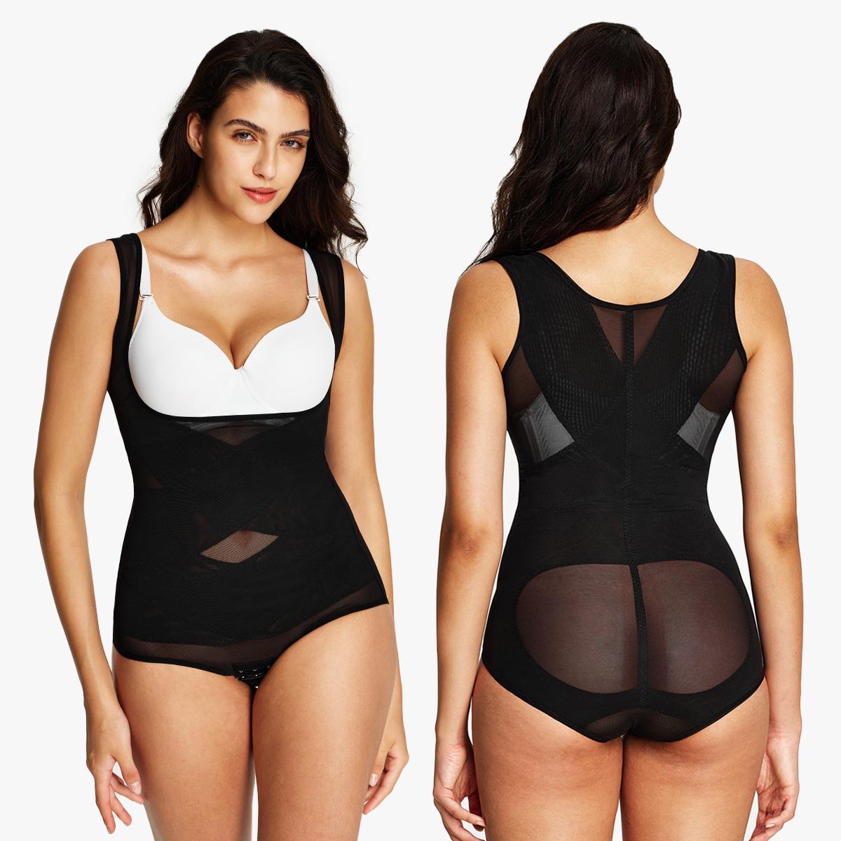 Nebility Shapewear Bodysuit | Mesh Breathable, Invisible Tummy Control | Women’s Everyday Comfortable Spandex Womenswear Basic summerwins Nebility Shapewear Bodysuit | Mesh Breathable, Invisible Tummy Control | Women’s Everyday Comfortable Spandex Womenswear Basic summerwins