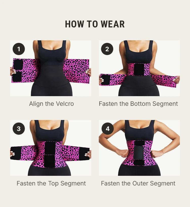 FeelinGirl Belt Waist Cincher Ab Belt with Triple Wrap WomenB Comfortable Fabrics Nylon Adjustable Multicolor Lady Festival Womenswear Lady  Comfort Fabrics Womenswear Fits Sexy Waist Trainer #Summervibes