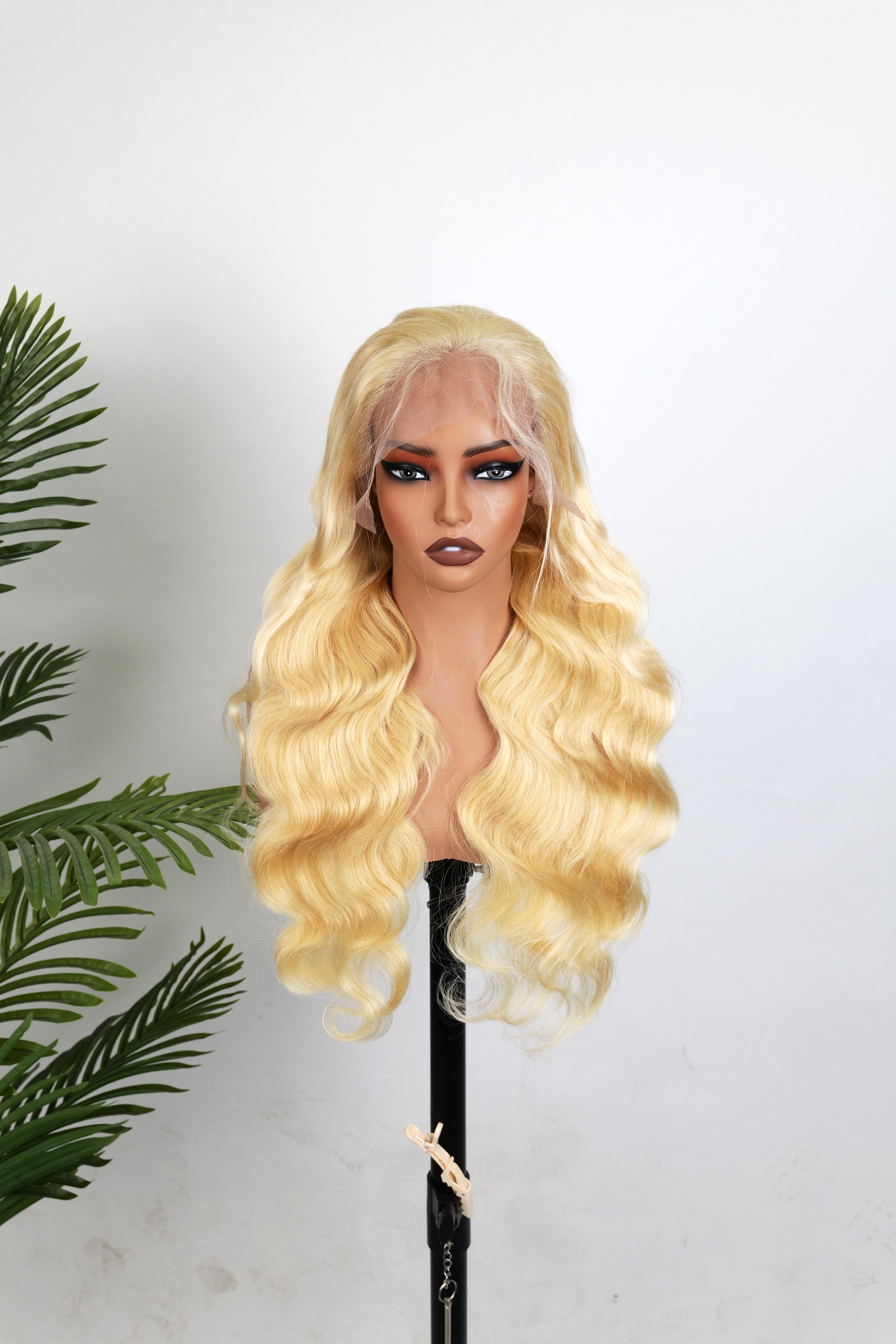 Hot Star 613 Blonde and Neon Red 180 Density Straight and Body Wave HD Transparent 13x6 Lace Front Human Hair Wigs for Women Glueless Brazilian hair Lace Frontal PrePlucked Wig Hot Star 613 Blonde and Neon Red 180 Density Straight and Body Wave HD Transparent 13x6 Lace Front Human Hair Wigs for Women Glueless Brazilian hair Lace Frontal PrePlucked Wig