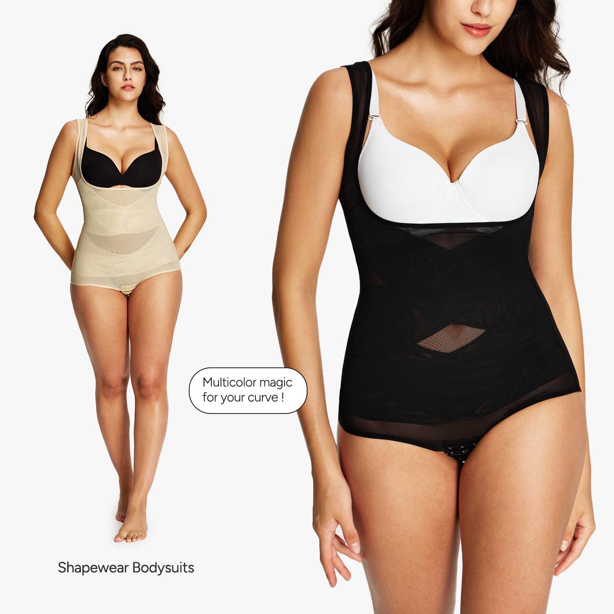 Nebility Shapewear Bodysuit | Mesh Breathable, Invisible Tummy Control | Women’s Everyday Comfortable Spandex Womenswear Basic summerwins Nebility Shapewear Bodysuit | Mesh Breathable, Invisible Tummy Control | Women’s Everyday Comfortable Spandex Womenswear Basic summerwins
