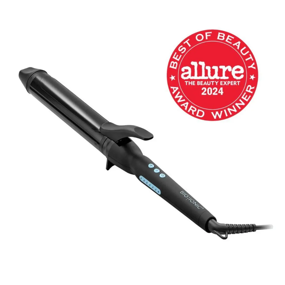 BI Long Barrel Curling Iron - Adjustable Heat & Curls