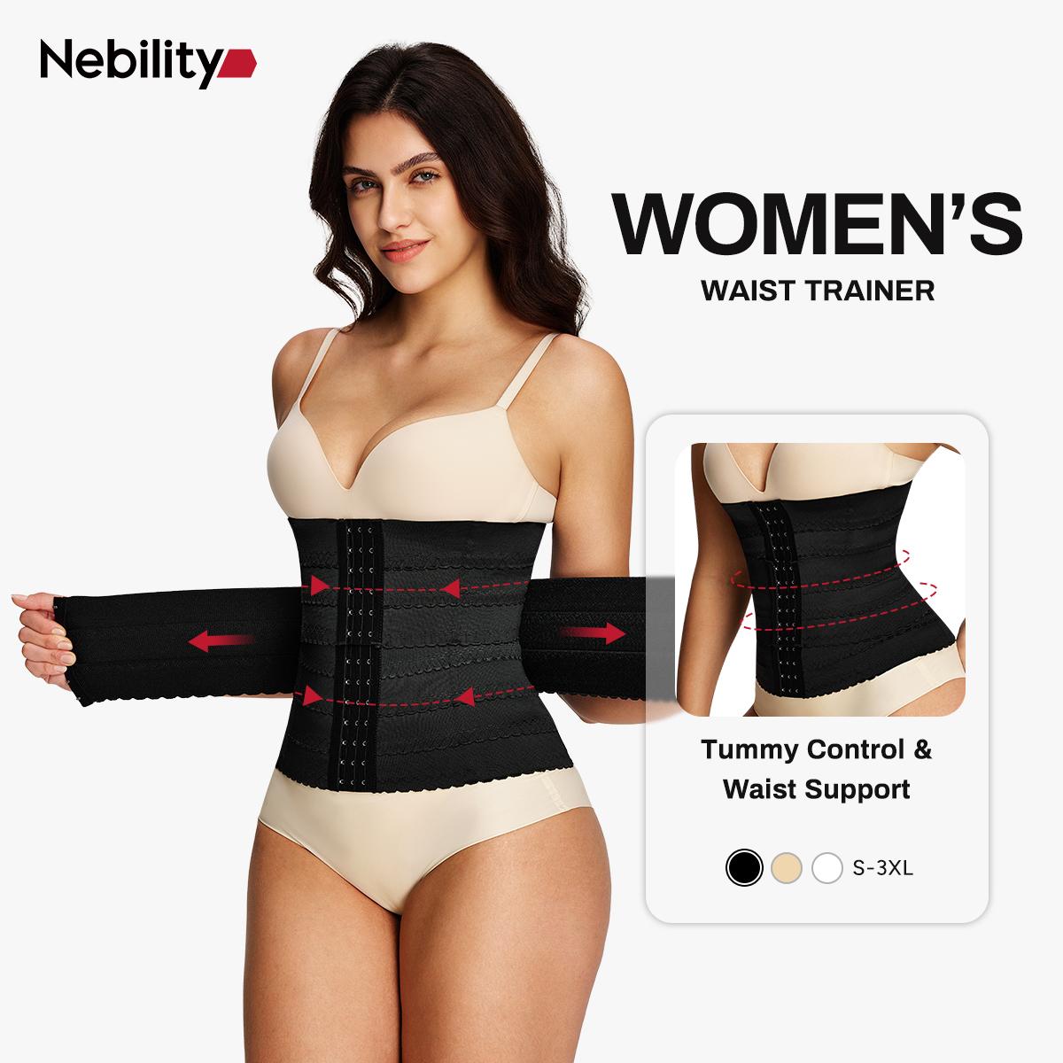Nebility Women's Waist Cincher Belt - Adjustable Tummy Control Body Shaper, High Elasticity Abdominal Binder, Comfortable Basic  Womenswear Compression Minimalist summerwins