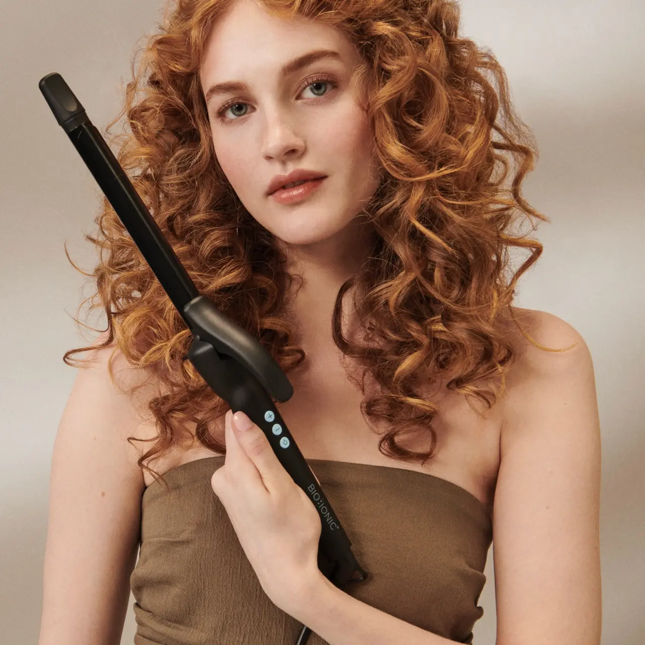 BI Long Barrel Curling Iron - Adjustable Heat & Curls