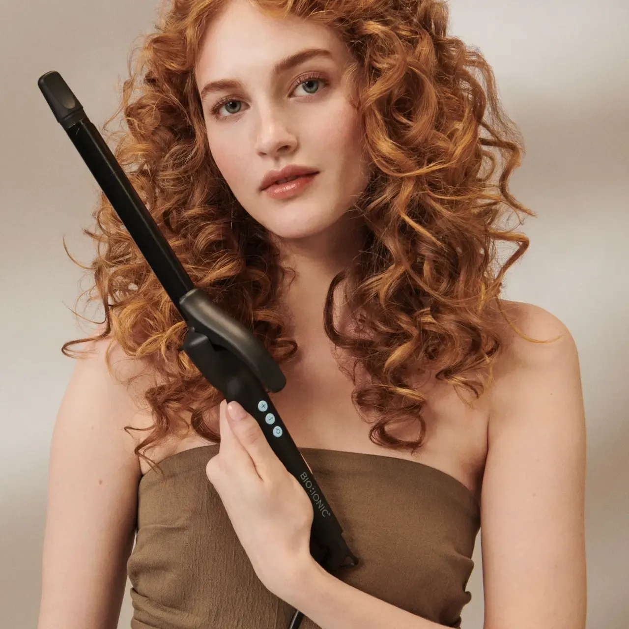 BI Long Barrel Curling Iron - Adjustable Heat & Curls