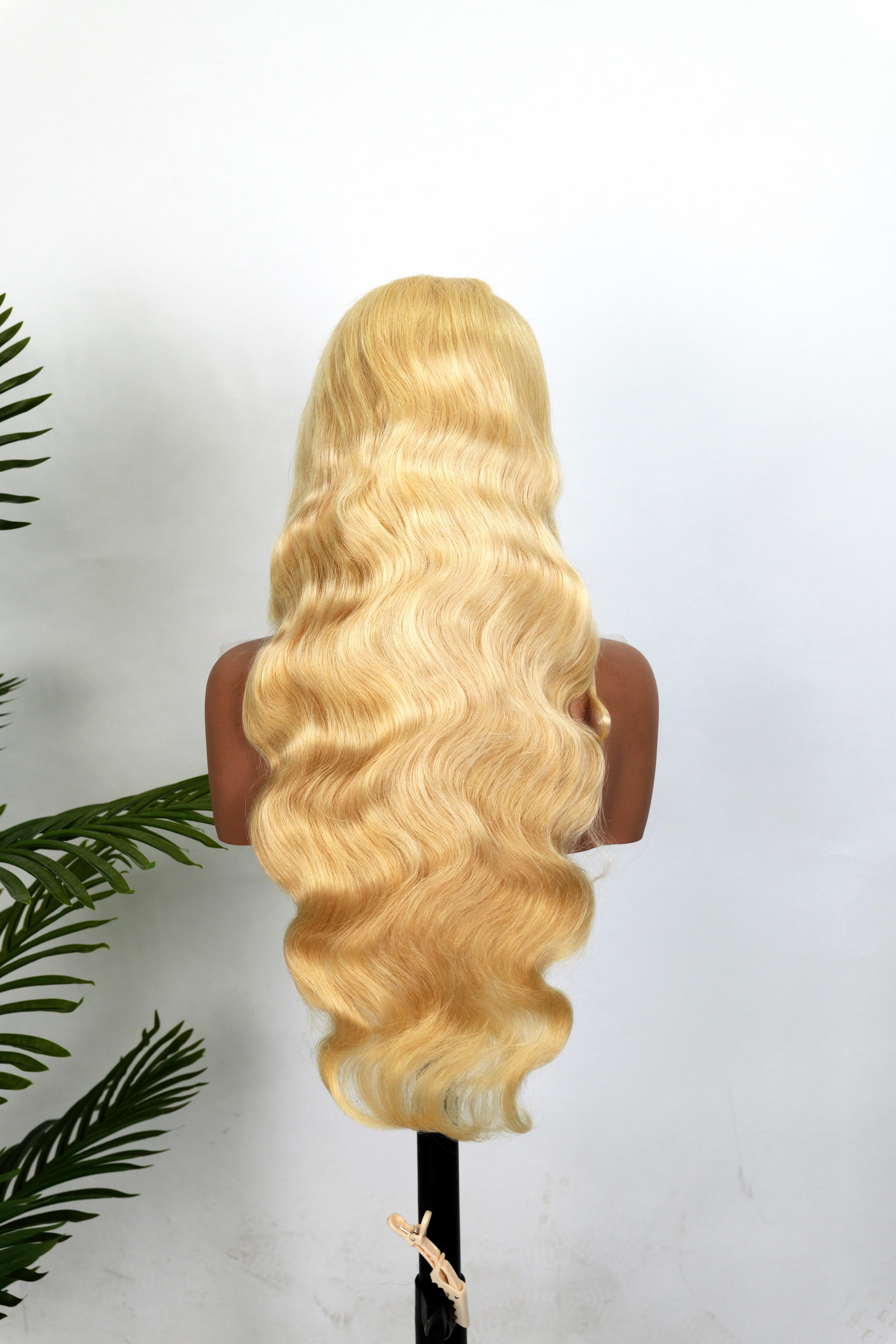 Hot Star 613 Blonde and Neon Red 180 Density Straight and Body Wave HD Transparent 13x6 Lace Front Human Hair Wigs for Women Glueless Brazilian hair Lace Frontal PrePlucked Wig Hot Star 613 Blonde and Neon Red 180 Density Straight and Body Wave HD Transparent 13x6 Lace Front Human Hair Wigs for Women Glueless Brazilian hair Lace Frontal PrePlucked Wig