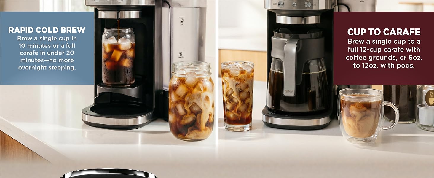 Cup to carafe