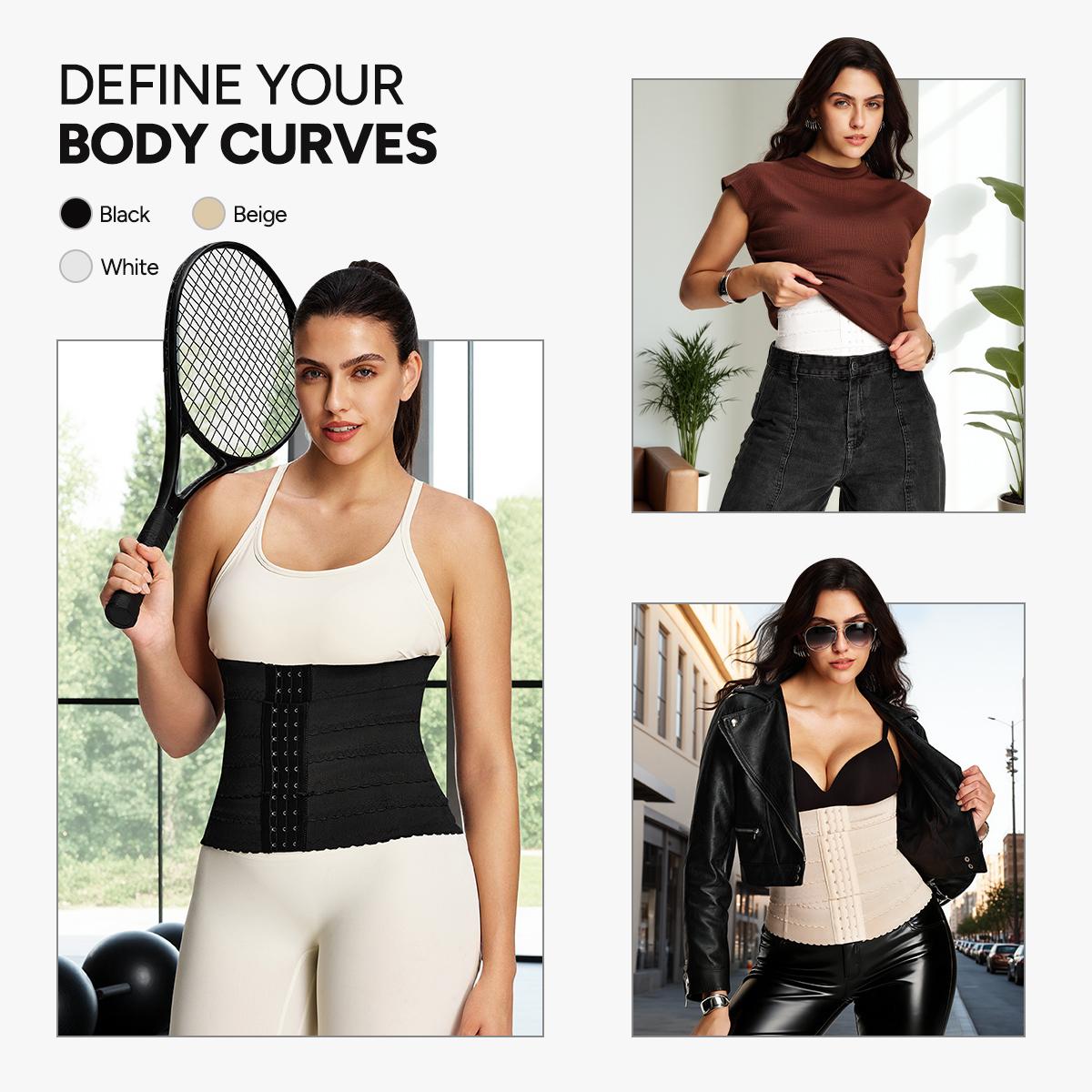 Nebility Women's Waist Cincher Belt - Adjustable Tummy Control Body Shaper, High Elasticity Abdominal Binder, Comfortable Basic  Womenswear Compression Minimalist summerwins