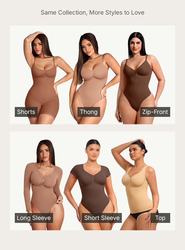 FeelinGirl Seamless Covered Bust Jumpsuit Thong Bodysuit Fit Comfort Slimming Womenswear 1 Breathable Hip Tops Soft Deals For You Days Body Hugging bodysuit shapewear Summervibes FeelinGirl Seamless Covered Bust Jumpsuit Thong Bodysuit Fit Comfort Slimming Womenswear 1 Breathable Hip Tops Soft Deals For You Days Body Hugging bodysuit shapewear Summervibes