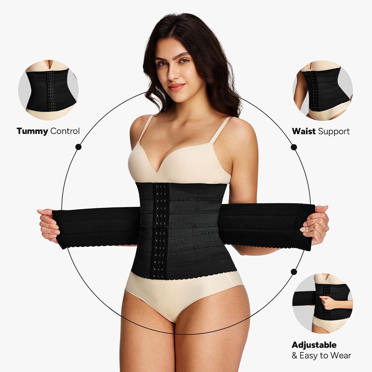 Nebility Women's Waist Cincher Belt - Adjustable Tummy Control Body Shaper, High Elasticity Abdominal Binder, Comfortable Basic  Womenswear Compression Minimalist summerwins
