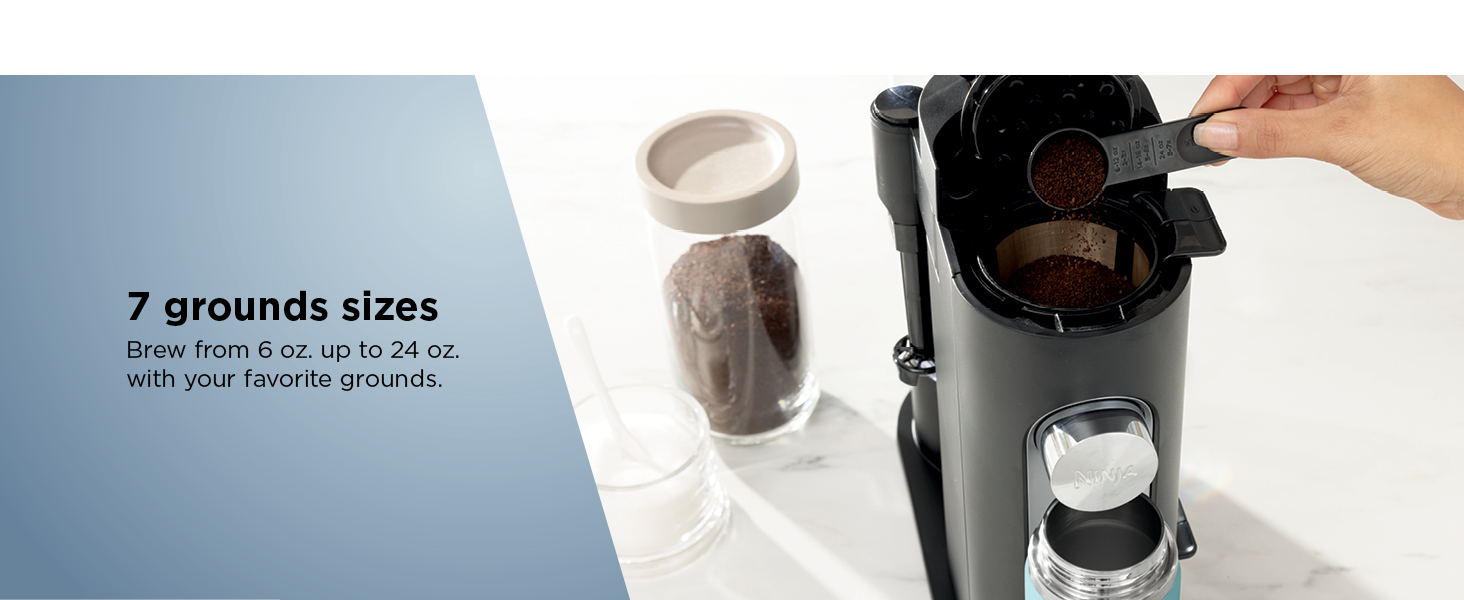 Brew versatility Coffeehouse-style drinks