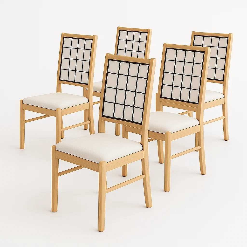 Meubles de salle à manger,Ensemble de chaises-Cozyzivo