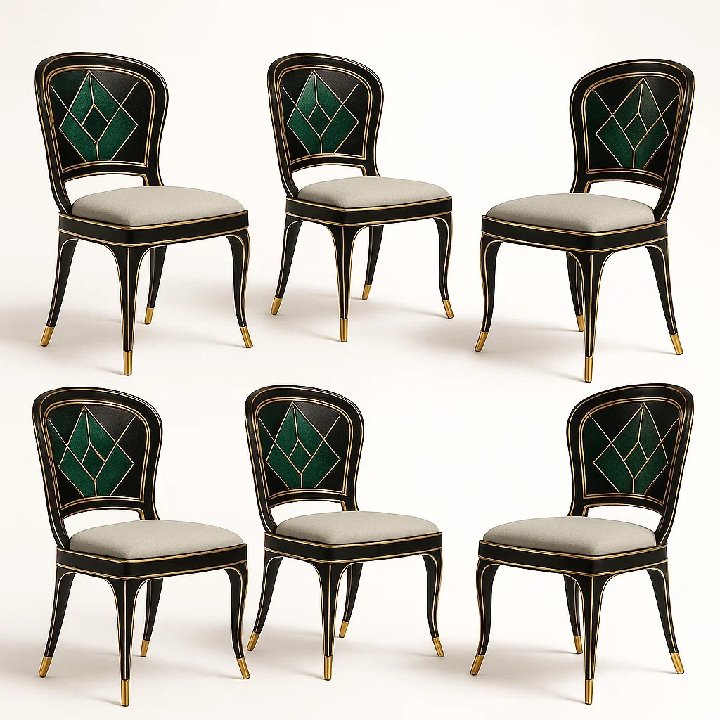 Meubles de salle à manger,Ensemble de chaises-Cozyzivo