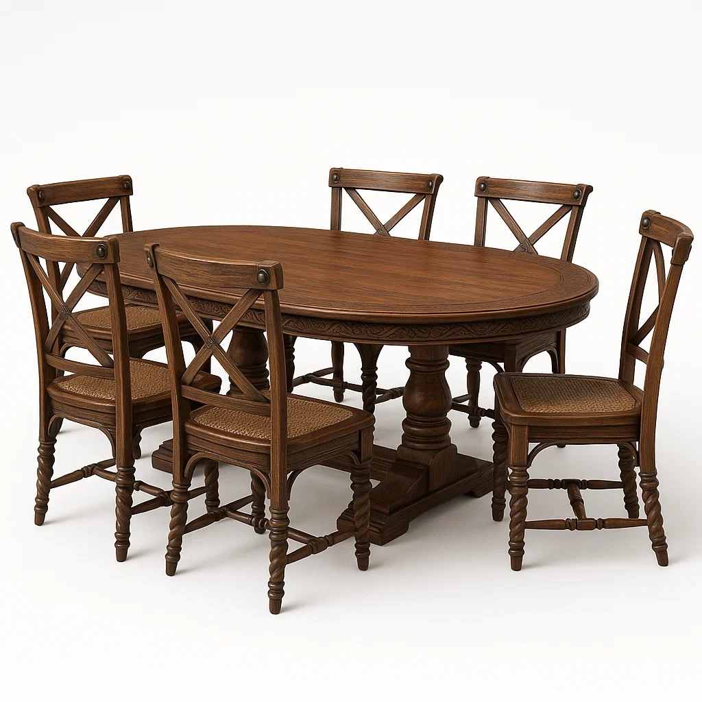 Meubles de salle à manger,Ensemble table et chaises-Cozyzivo