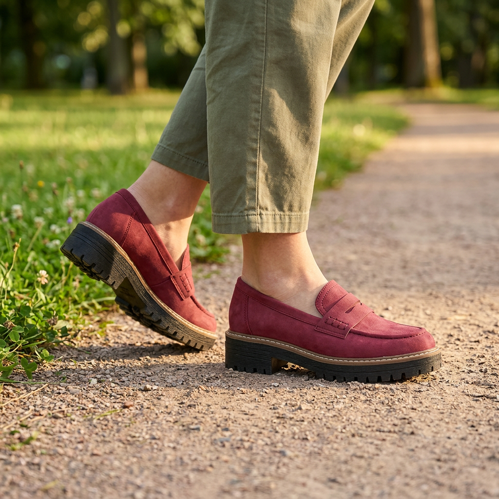 Walk on Clouds, Live Pain-Free: The Orthohealthwalk Orthopedic Platform Loafers-deurabatt