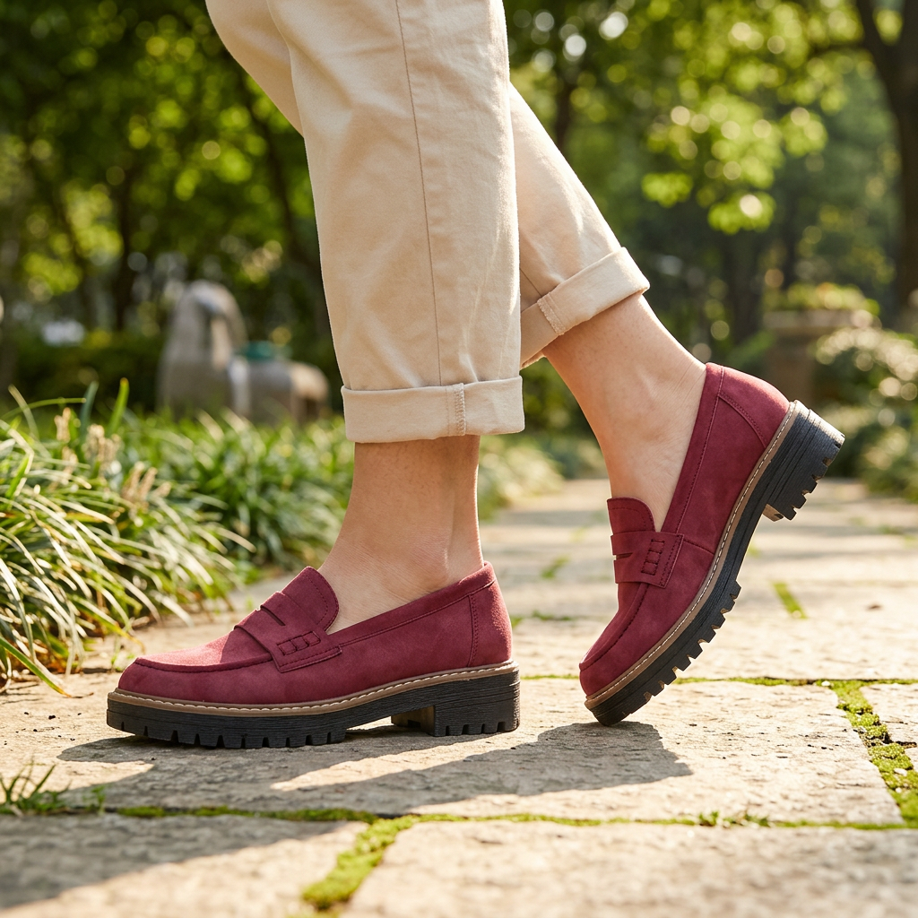 Walk on Clouds, Live Pain-Free: The Orthohealthwalk Orthopedic Platform Loafers-deurabatt