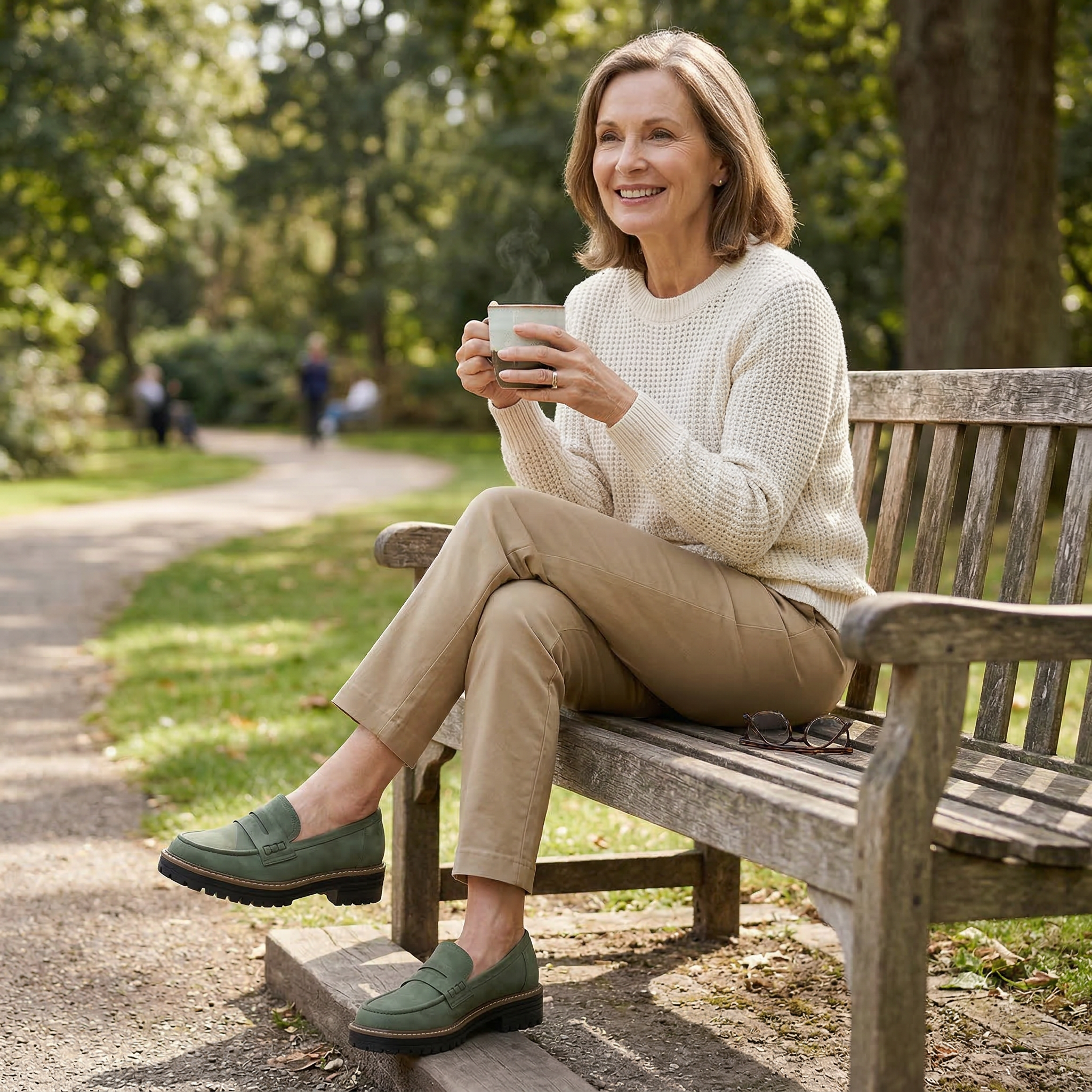 Walk on Clouds, Live Pain-Free: The Orthohealthwalk Orthopedic Platform Loafers-deurabatt