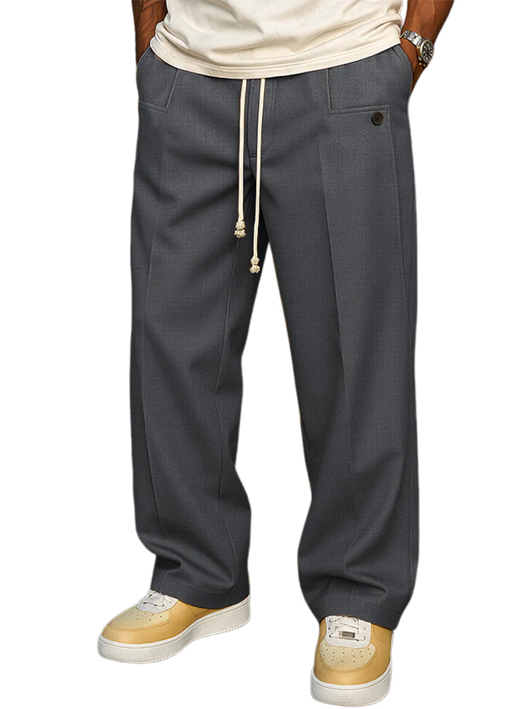 Bequeme, urbane Freizeithose mit Kordelzug-deurabatt