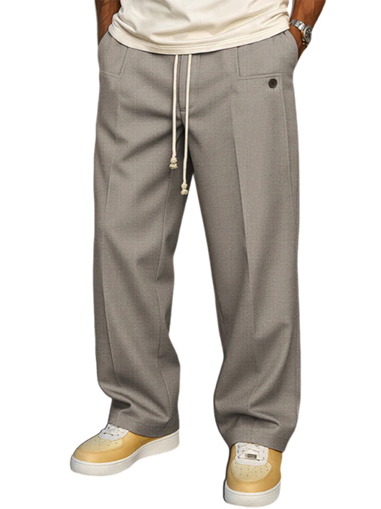 Bequeme, urbane Freizeithose mit Kordelzug-deurabatt
