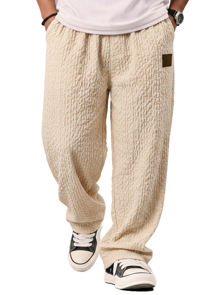 Herren Mode Freizeit Locker sitzende Taschenhose-deurabatt