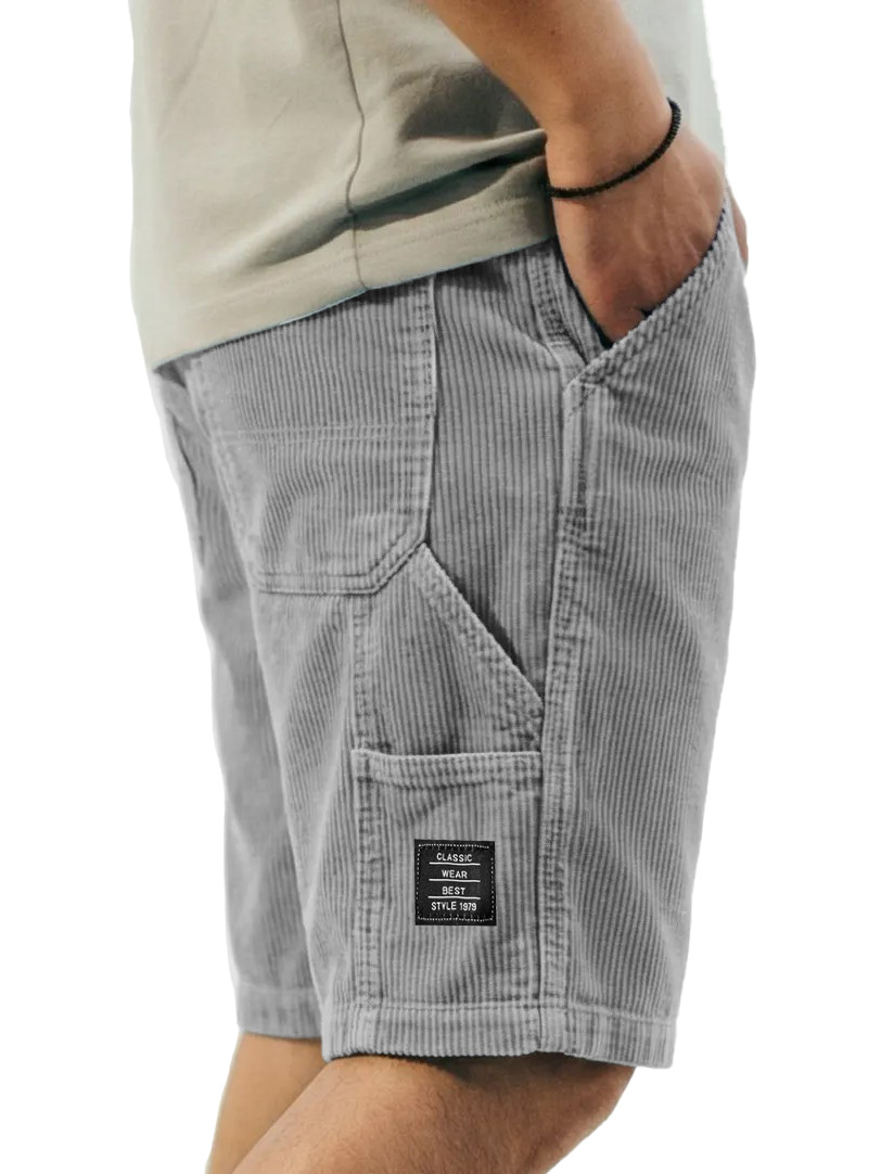 Herren modische lockere Cargo-Shorts mit mehreren Taschen-ZierMode