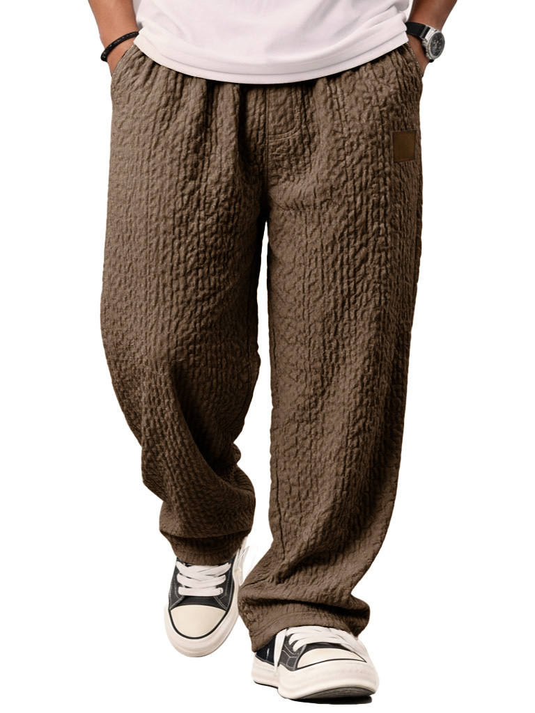 Herren Mode Freizeit Locker sitzende Taschenhose-deurabatt