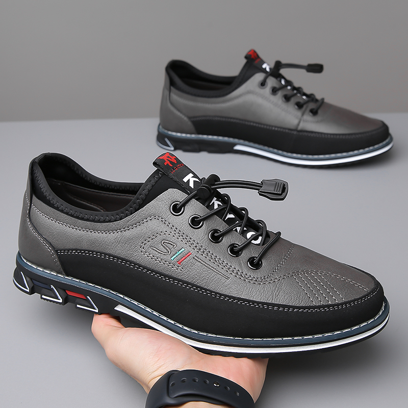 Herrenmode Kalbsleder Schuhe-deurabatt