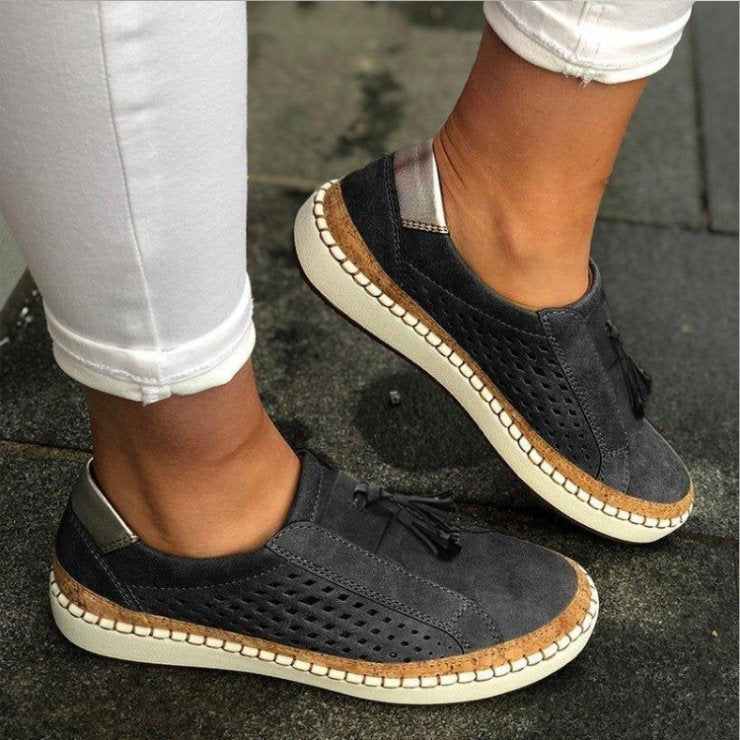 Retro-Wanderschuhe für Damen-deurabatt