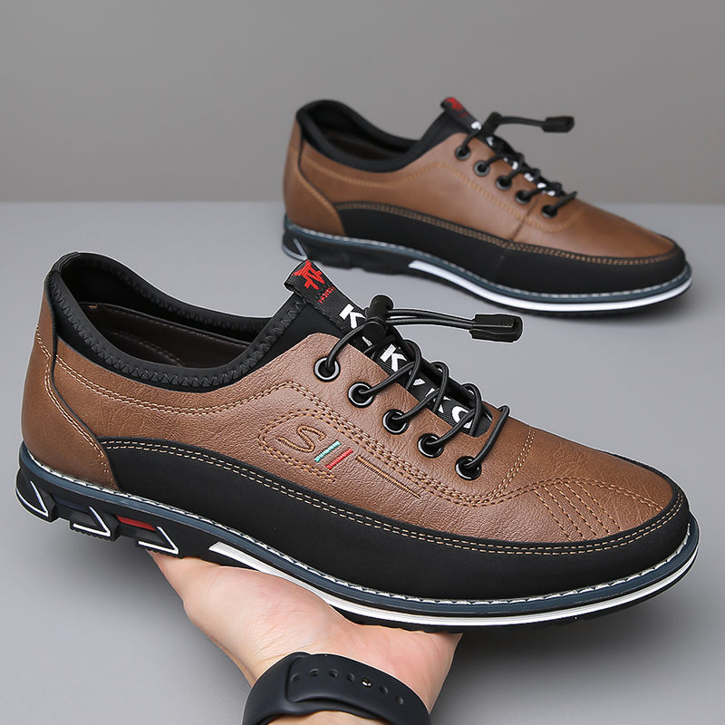 Herrenmode Kalbsleder Schuhe-deurabatt
