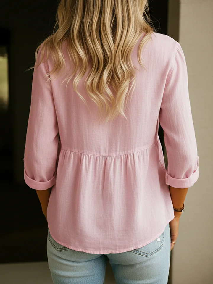 CLEARANCE SALE🔥Women's Linen And Cotton Shirt