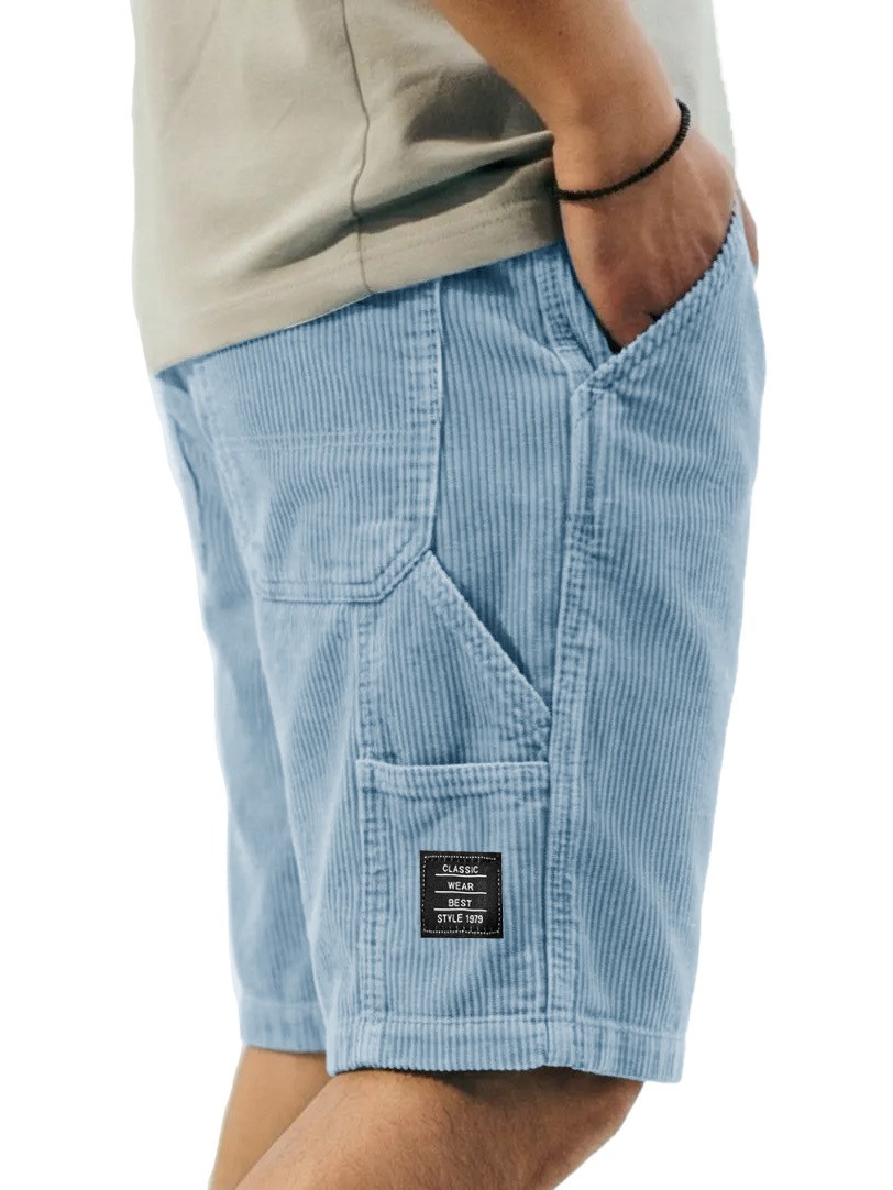 Herren modische lockere Cargo-Shorts mit mehreren Taschen-ZierMode
