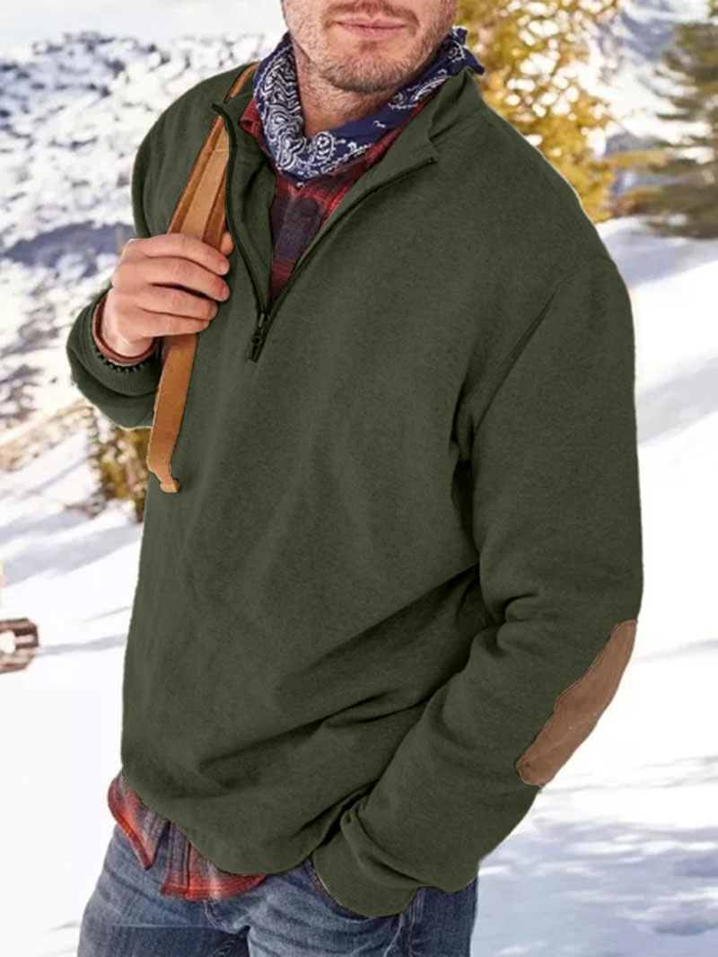 Men's Cashmere Zipper Casual Jacket-deurabatt
