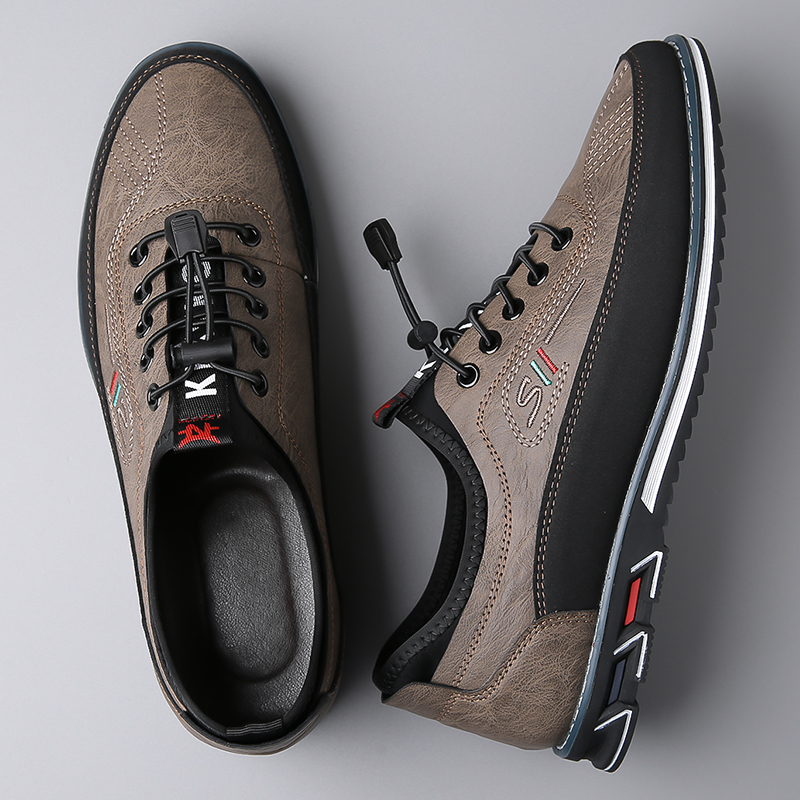 Herrenmode Kalbsleder Schuhe-deurabatt