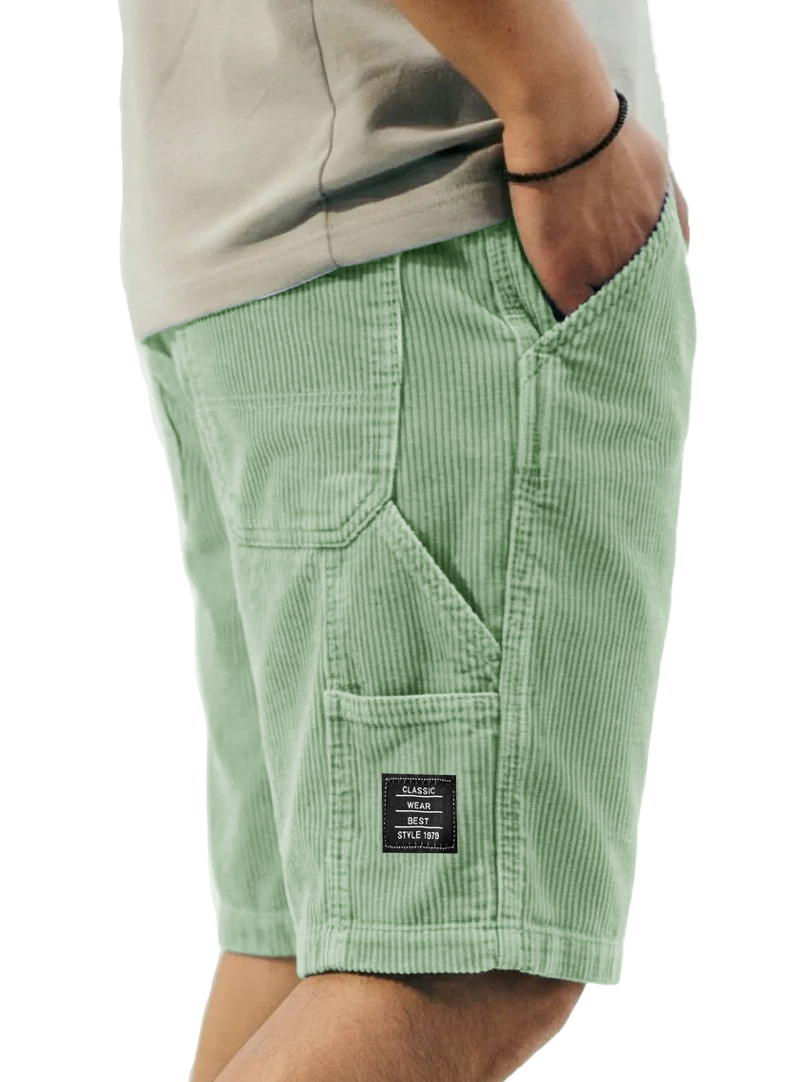 Herren modische lockere Cargo-Shorts mit mehreren Taschen-ZierMode