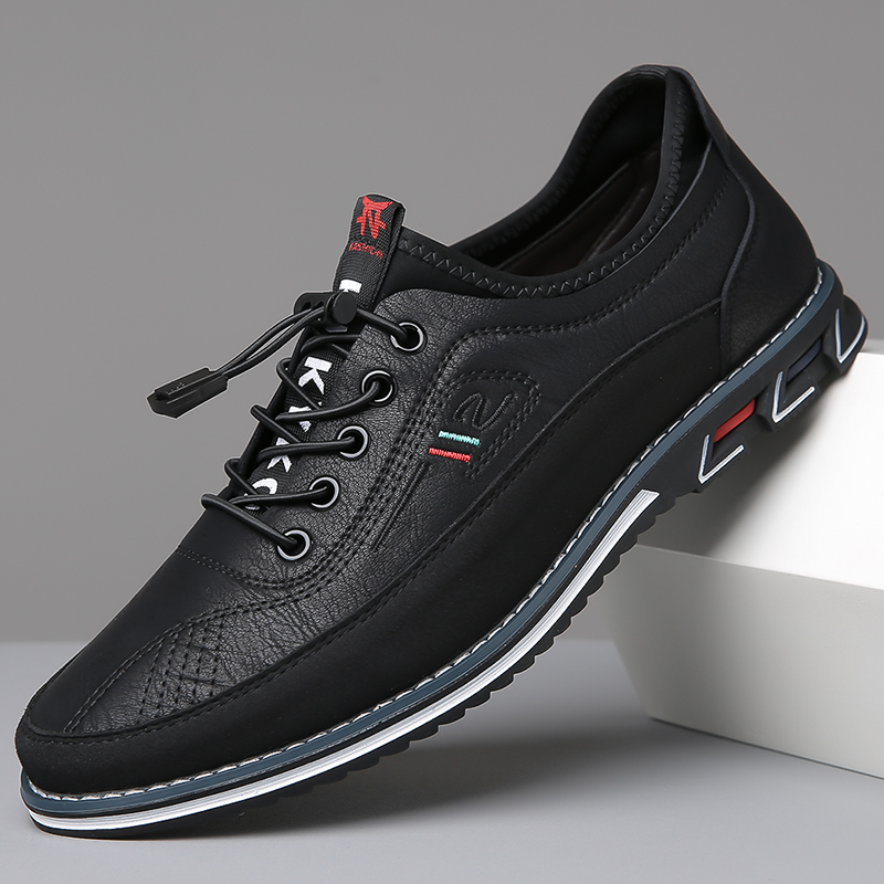 Herrenmode Kalbsleder Schuhe-deurabatt