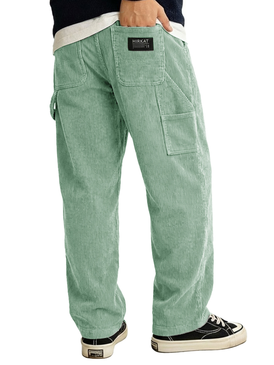 Lässige Herrenhose mit mehreren Taschen-deurabatt