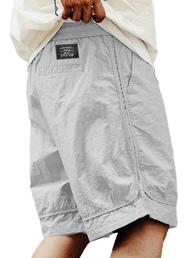 Herrenmode Retro Outdoor Arbeitskleidung Sport Besticktes Logo Taschen Shorts-ZierMode