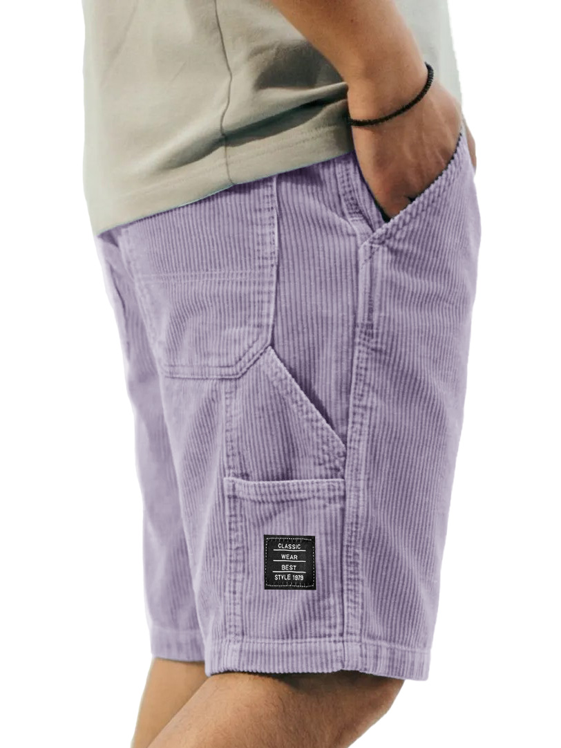 Herren modische lockere Cargo-Shorts mit mehreren Taschen-ZierMode