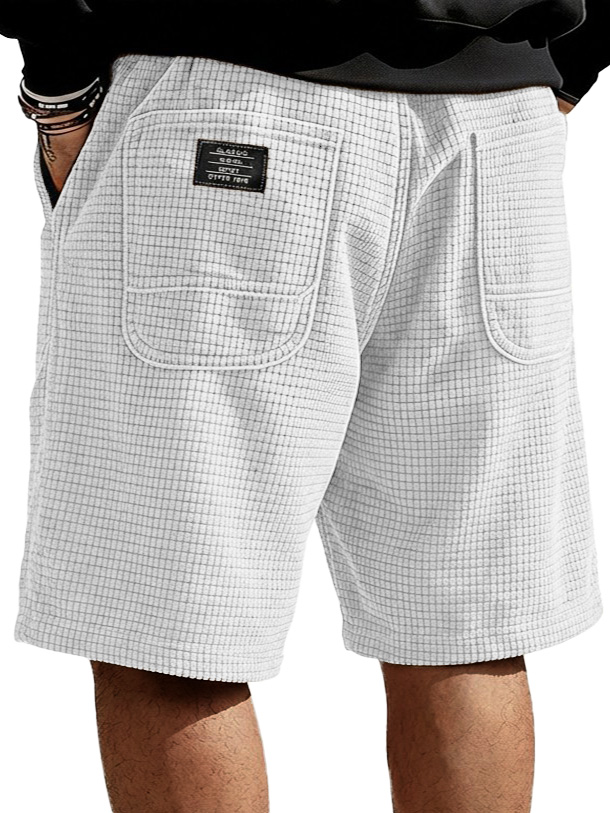Modische Herren-Freizeitshorts mit zwei Taschen-ZierMode
