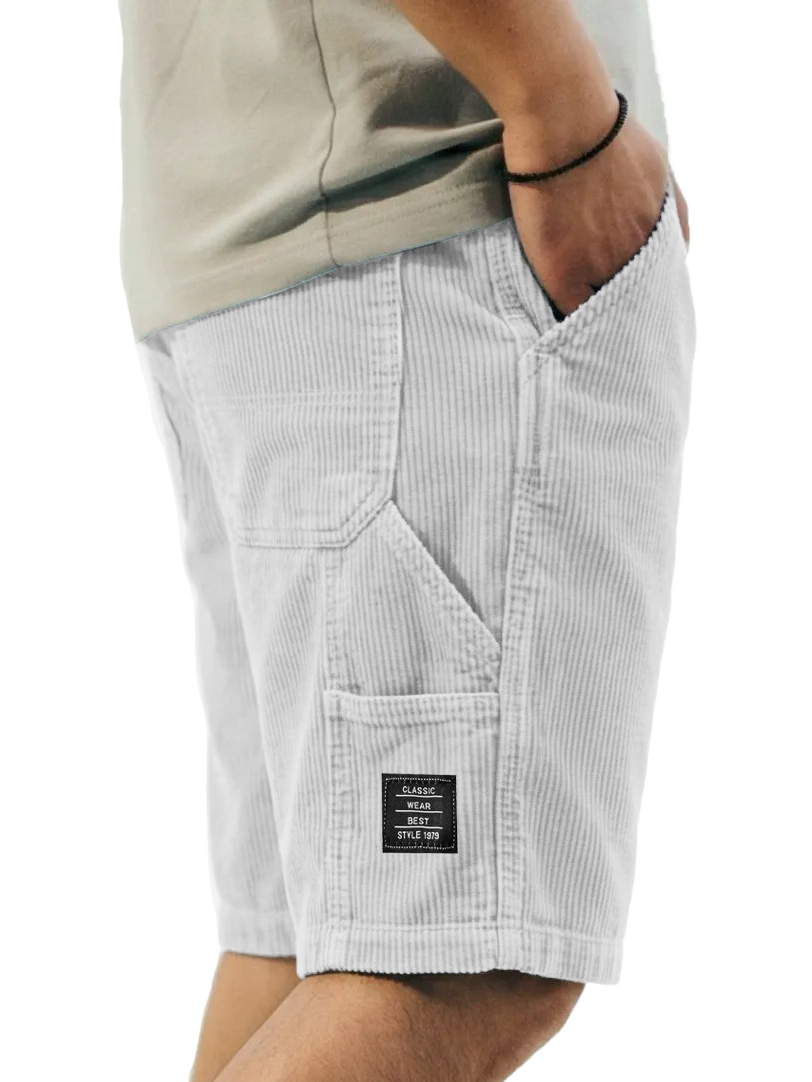 Herren modische lockere Cargo-Shorts mit mehreren Taschen-ZierMode