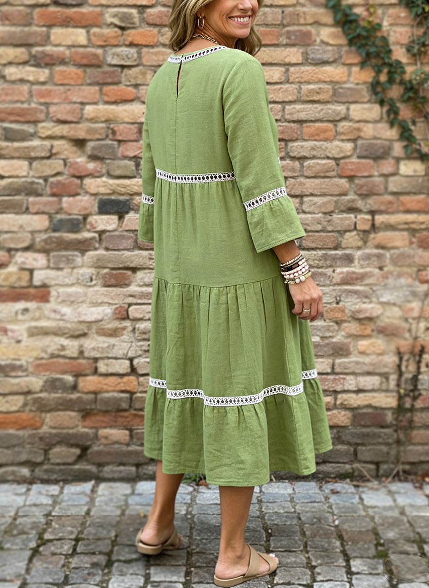New Arrivals🔥 Women's Vintage Casual Loose Linen Dress